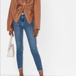 Frame Ali High Rise Cigarette Jeans